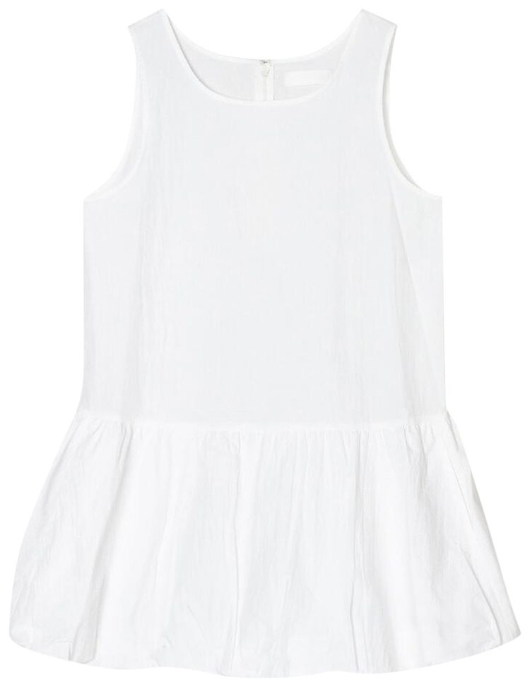 Amomento Volume Mini Dress White