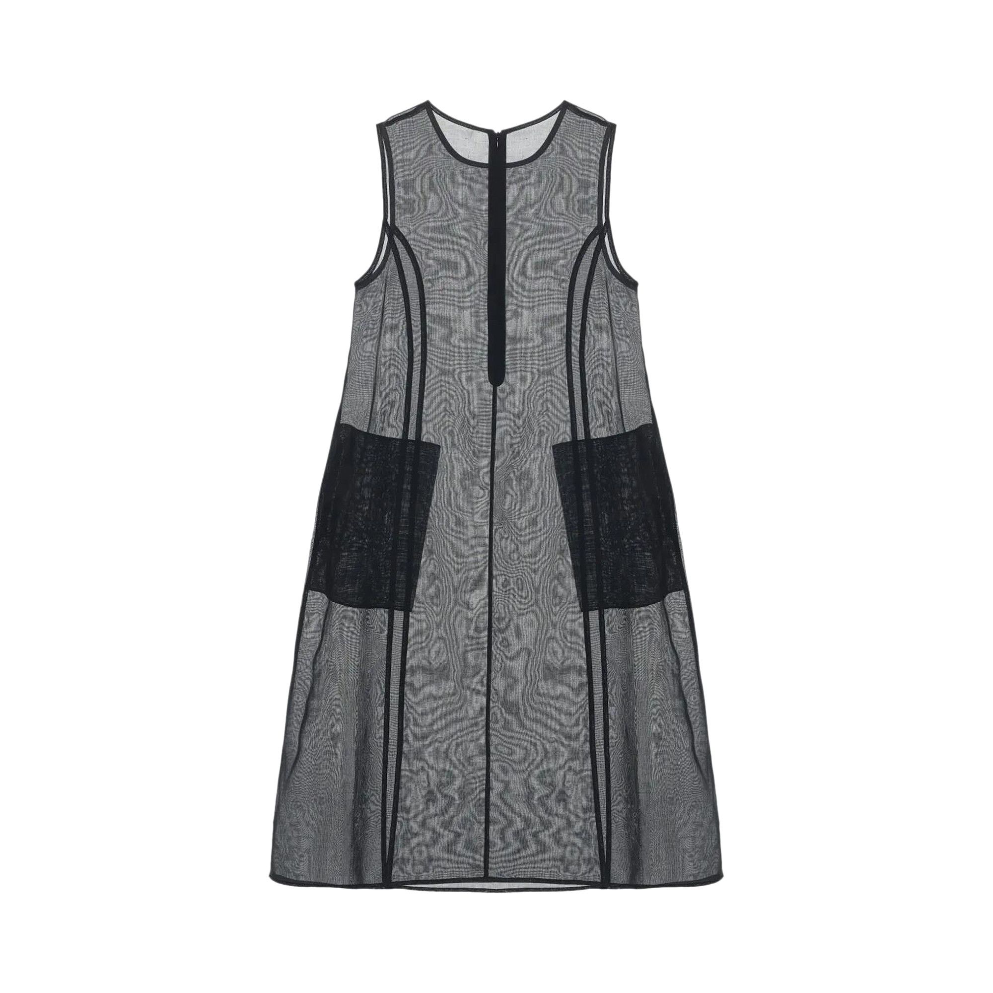 Buy Amomento Sheer Long Dress 'Black' - AM25SSW03DR BLAC | GOAT Buy Amomento Sheer Long Dress 'Black' - AM25SSW03DR BLAC | GOAT