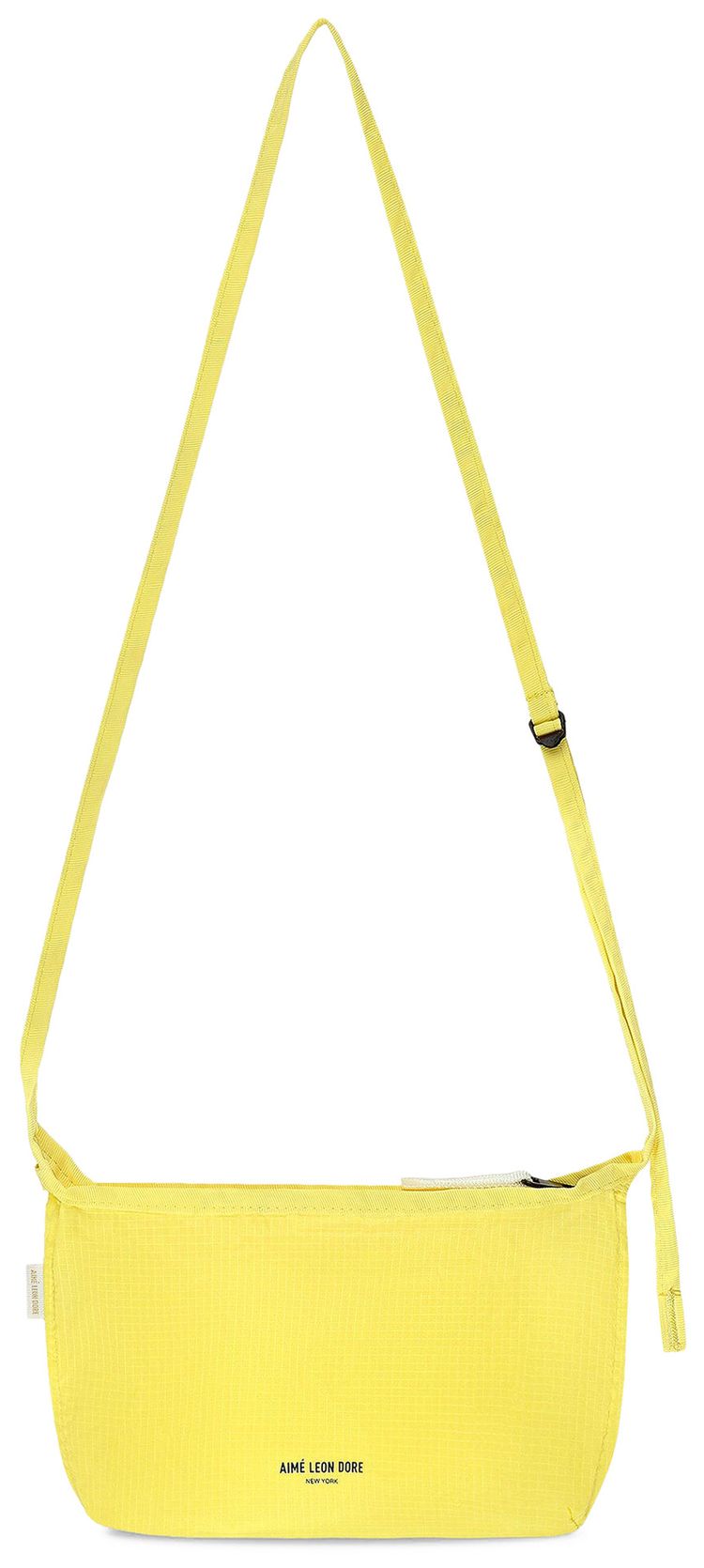 Aime Leon Dore Nylon Sling Pouch Yellow Pear