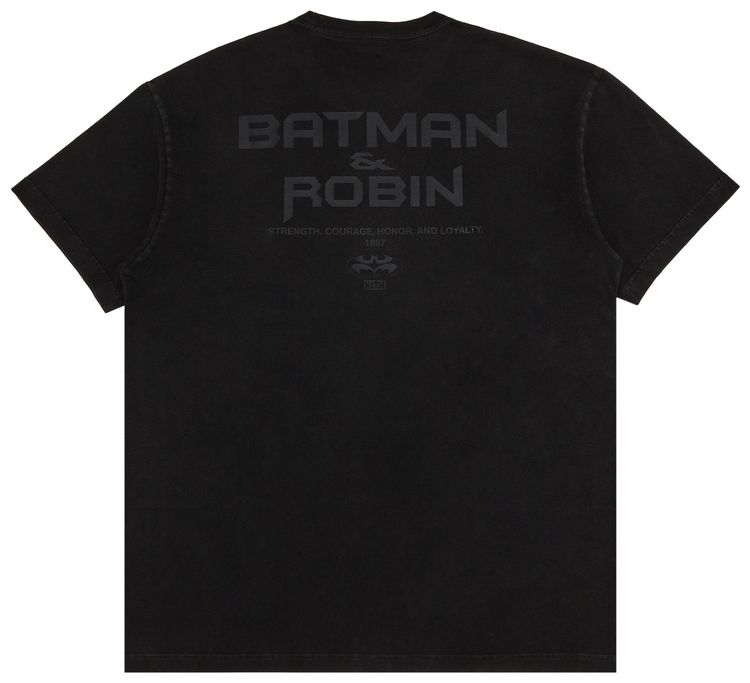 Kith x Batman Batman and Robin Vintage Tee Black