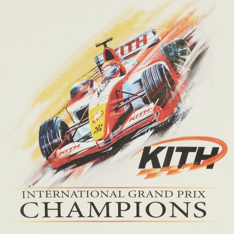 Kith F1 Champion Vintage Tee Silk