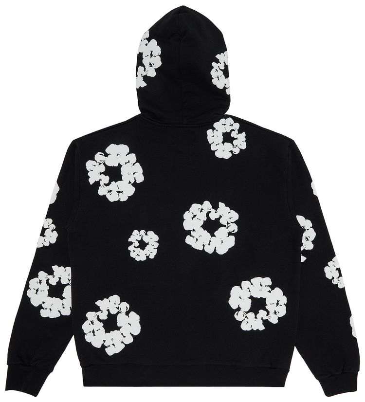 Denim Tears  The Cotton Wreath Sweatshirt Black Black