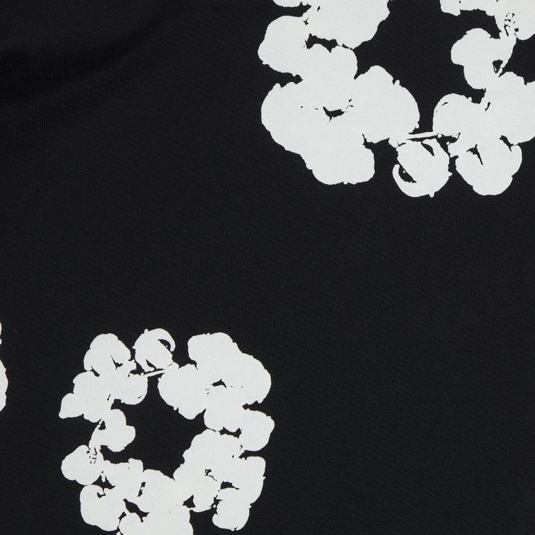 Denim Tears  The Cotton Wreath Sweatshirt Black Black