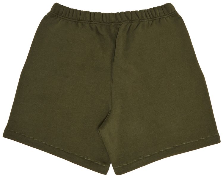 Fear of God Essentials Fleece Soccer Short Military