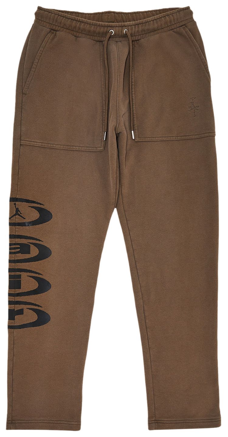Air Jordan x Travis Scott Fleece Pants Palomino