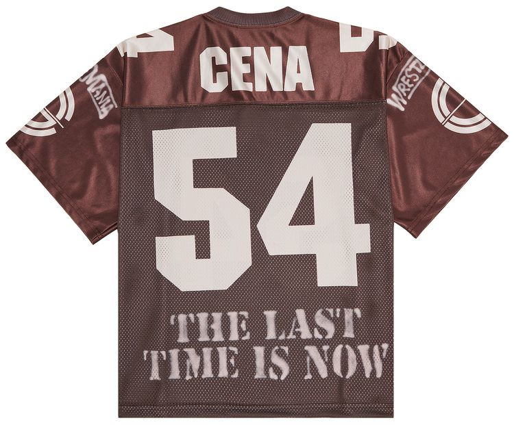 Cactus Jack by Travis Scott x WWE Last Time Jersey John Cena Brown