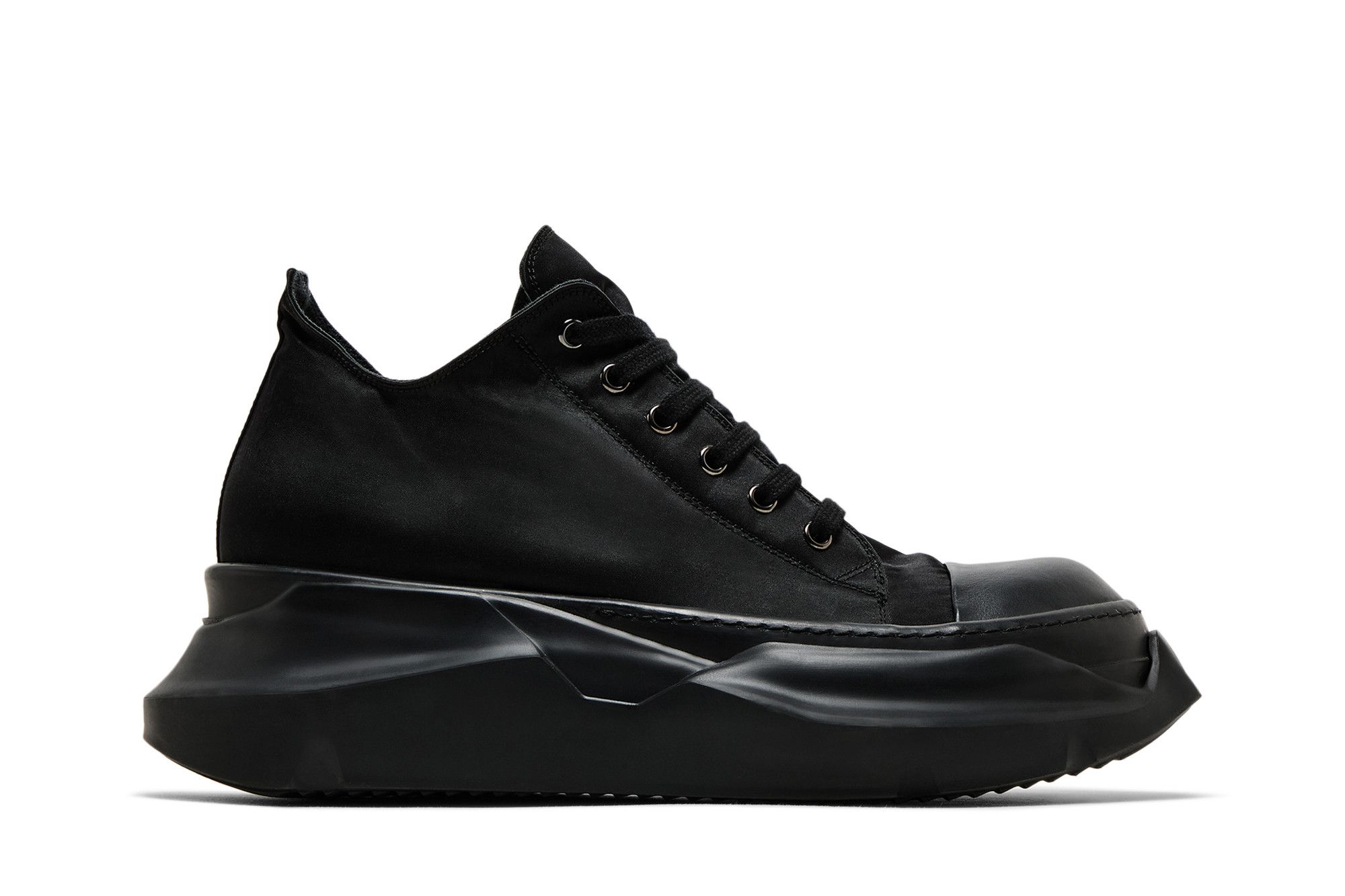 Rick Owens DRKSHDW All Black Hollywood Abstract スニーカー Rick Owens Hollywood DRKSHDW Abstract Low Black Milk Men's