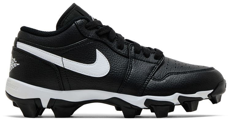 Air Jordan 1 Low Cleat GS Black White