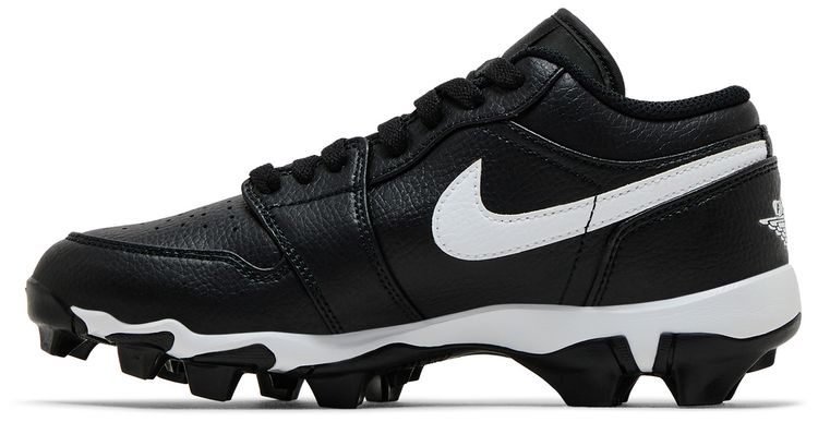 Air Jordan 1 Low Cleat GS Black White