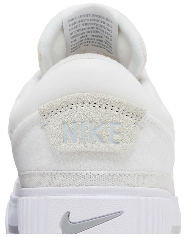 Nike Wmns Court Legacy Lift White Light Smoke Grey