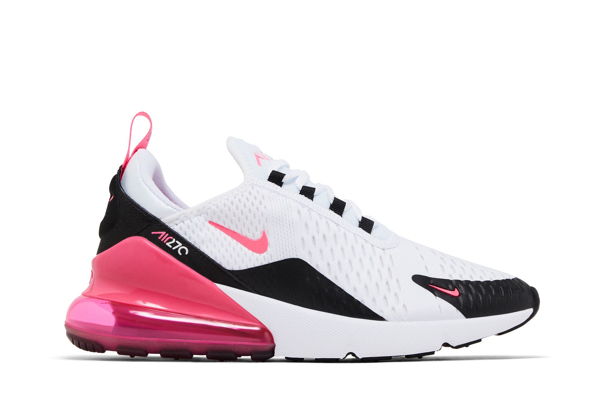 Buy Wmns Air Max 270 'White Black Hyper Pink' - AH6789 127