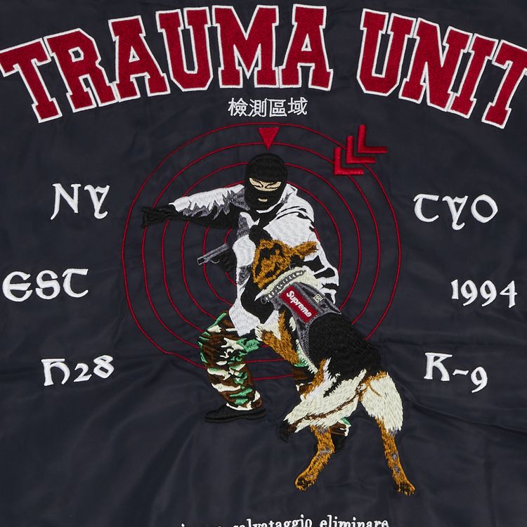 Supreme Aoi Nylon Bomber Jacket Navy