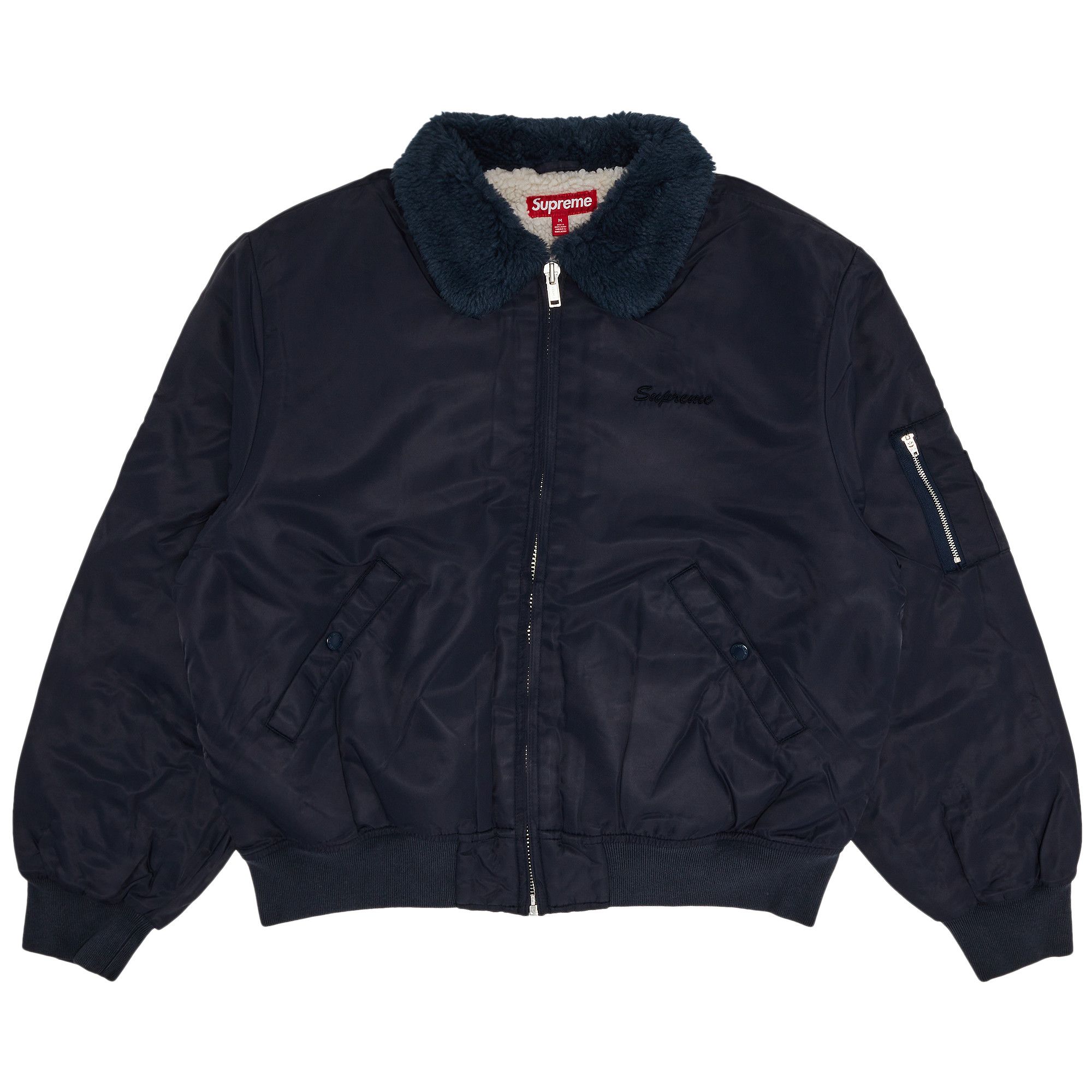 Buy Supreme Aoi Nylon Bomber Jacket 'Navy' - SS25J84 NAVY | GOAT