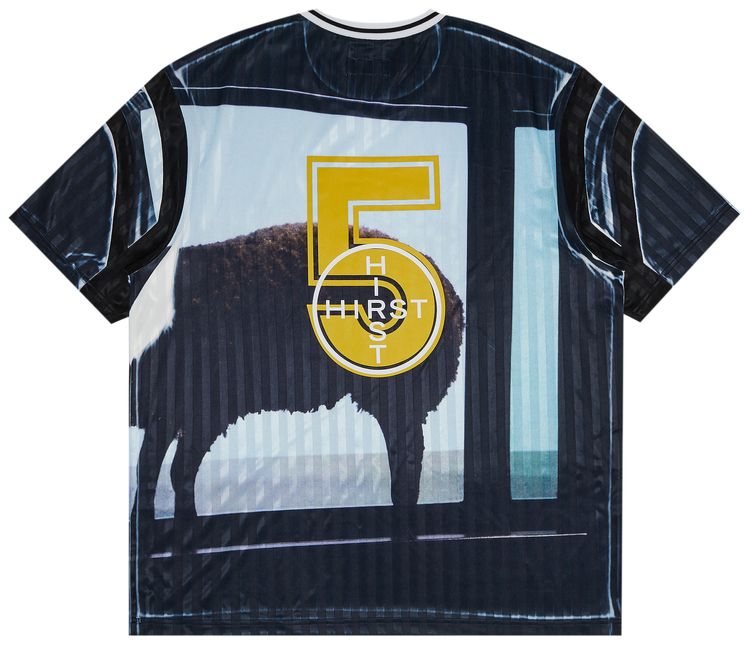 Supreme x Damien Hirst Soccer Jersey Black