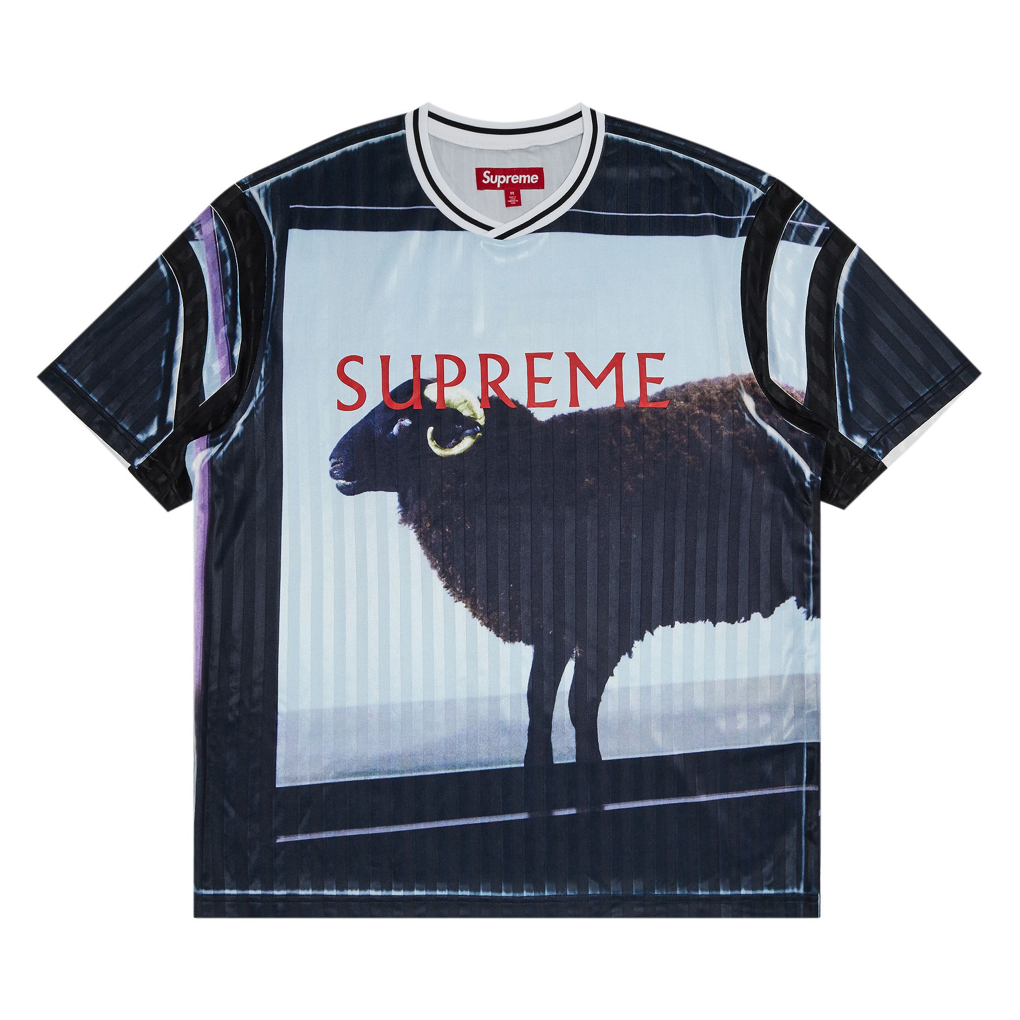 送料無料！Supreme x Damien Hirst S/S Shirt (ステッカー付き） Supreme x Damien Hirst Printed T-shirt | Neutrals | FARFETCH