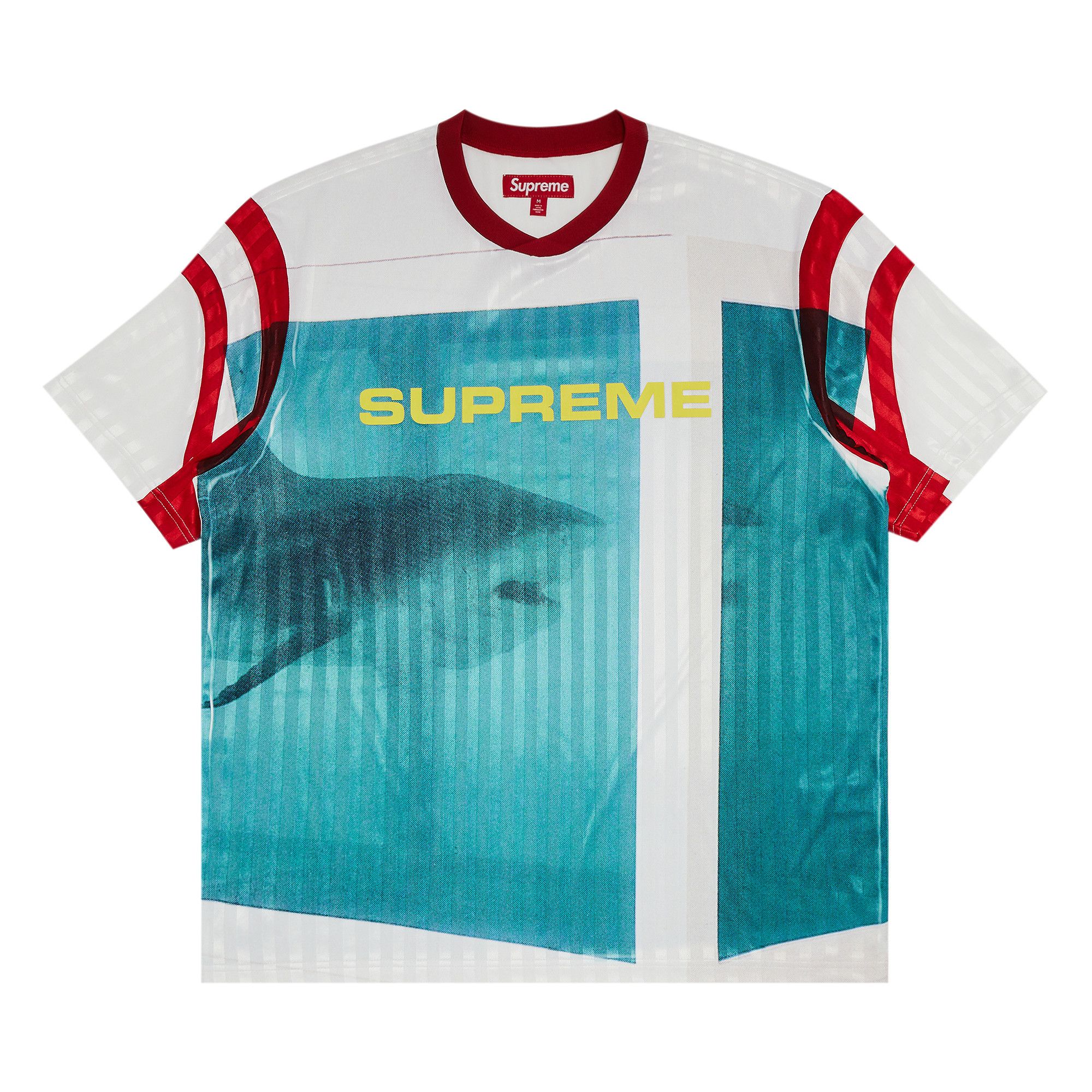 Buy Supreme x Damien Hirst Soccer Jersey 'White' - SS25KN21