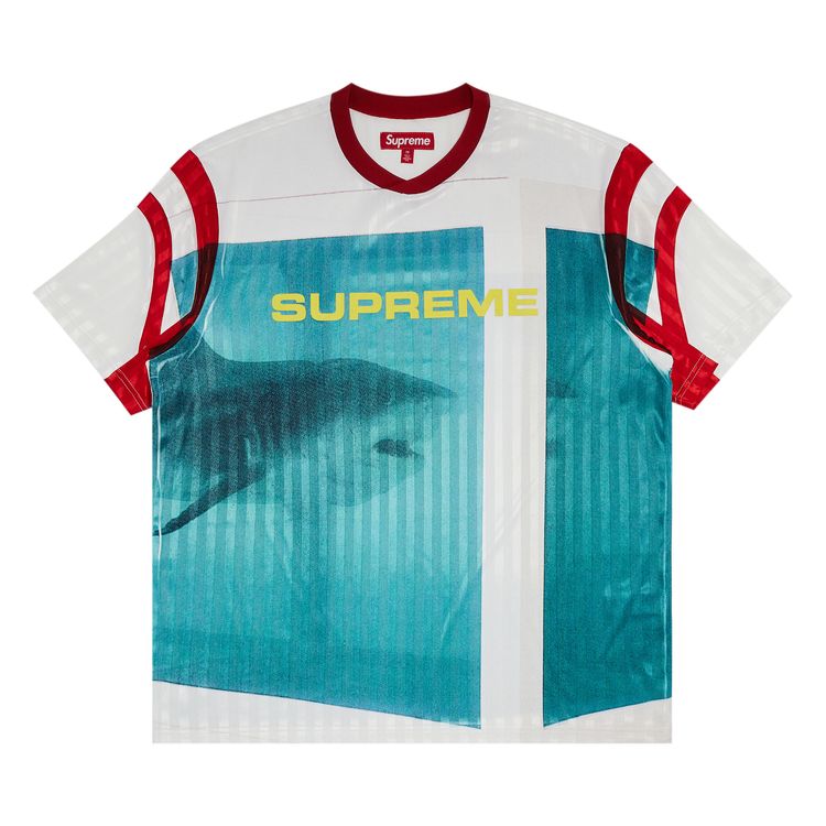 Supreme x Damien Hirst Soccer Jersey White