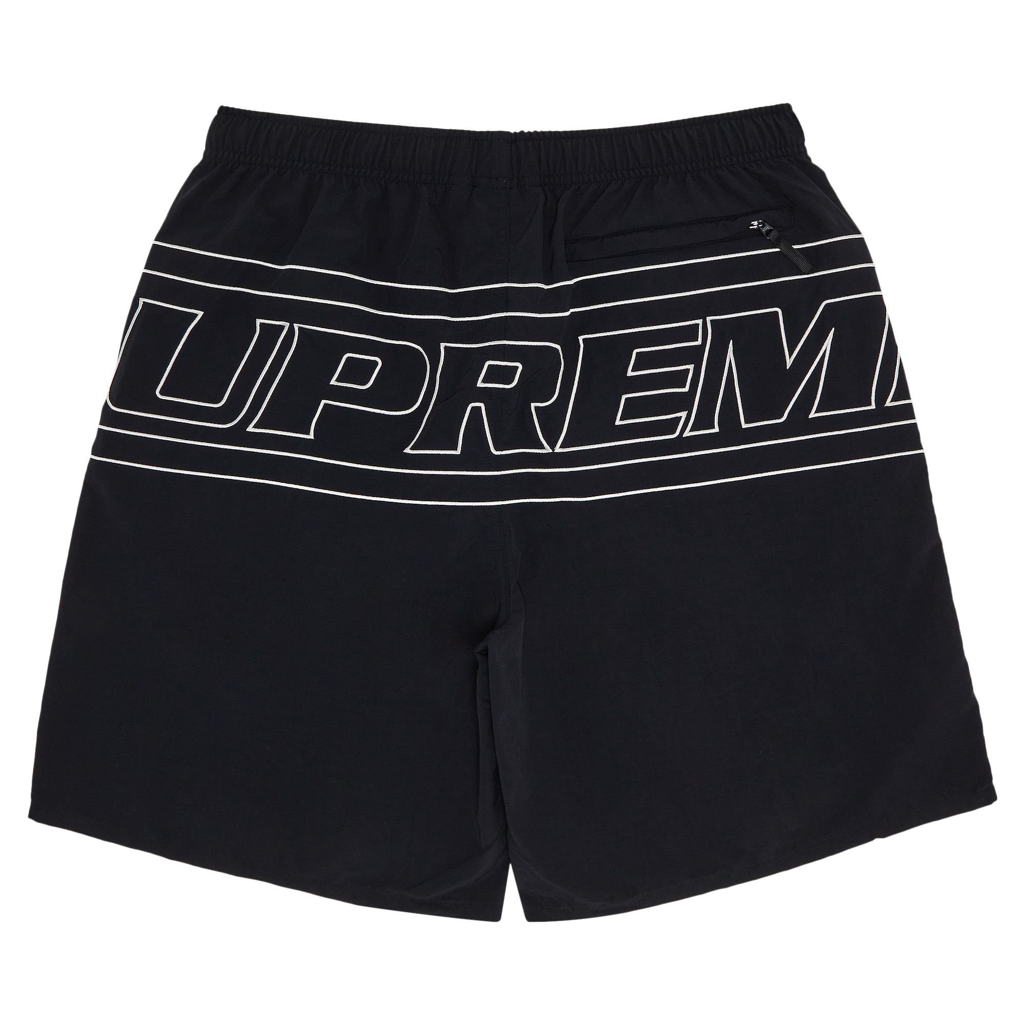 Buy Supreme Big Logo Nylon Short 'Black' - SS25SH42 BLACK | GOAT