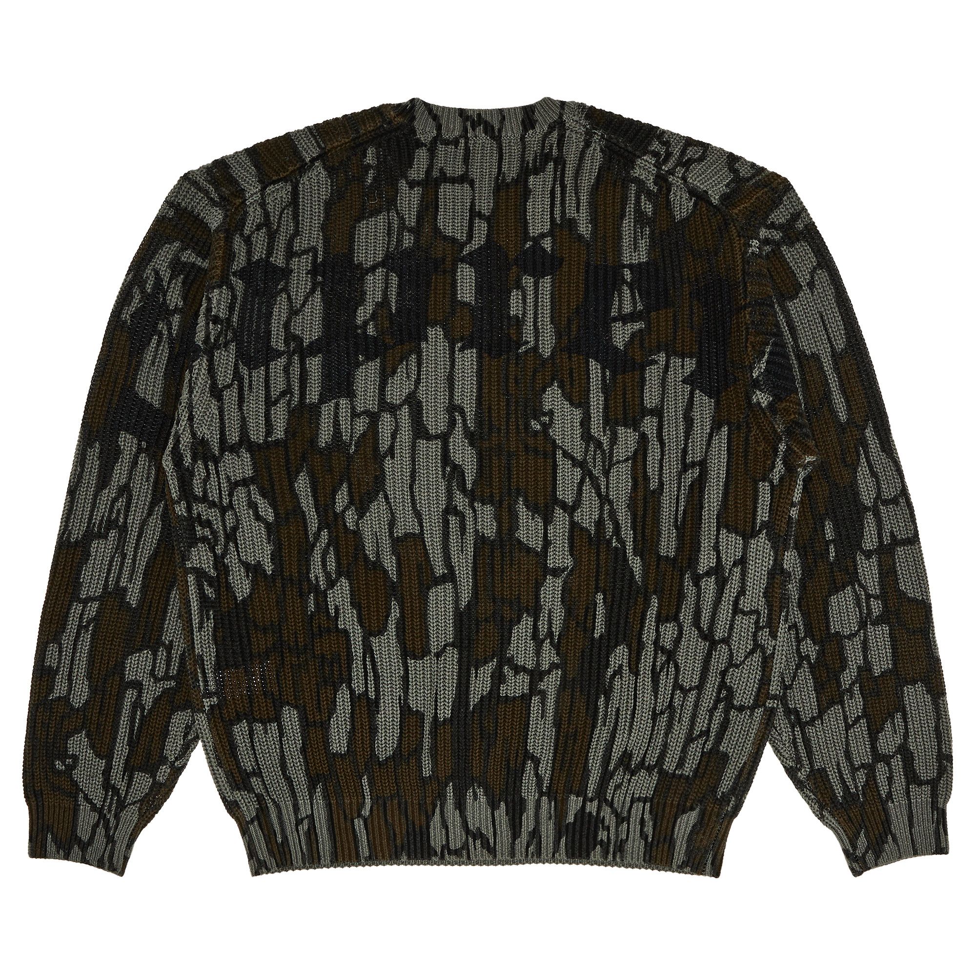 トップス SUPREME 22AW Trebark Camo Sweater Supreme Trebark Camo Sweater (FW22) - $158