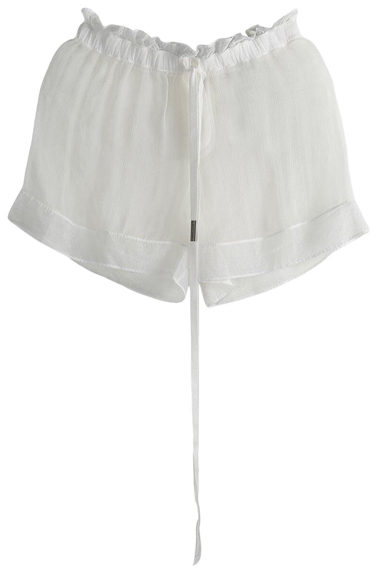 Ann Demeulemeester Lace Borders Gilla Boxer Natural White