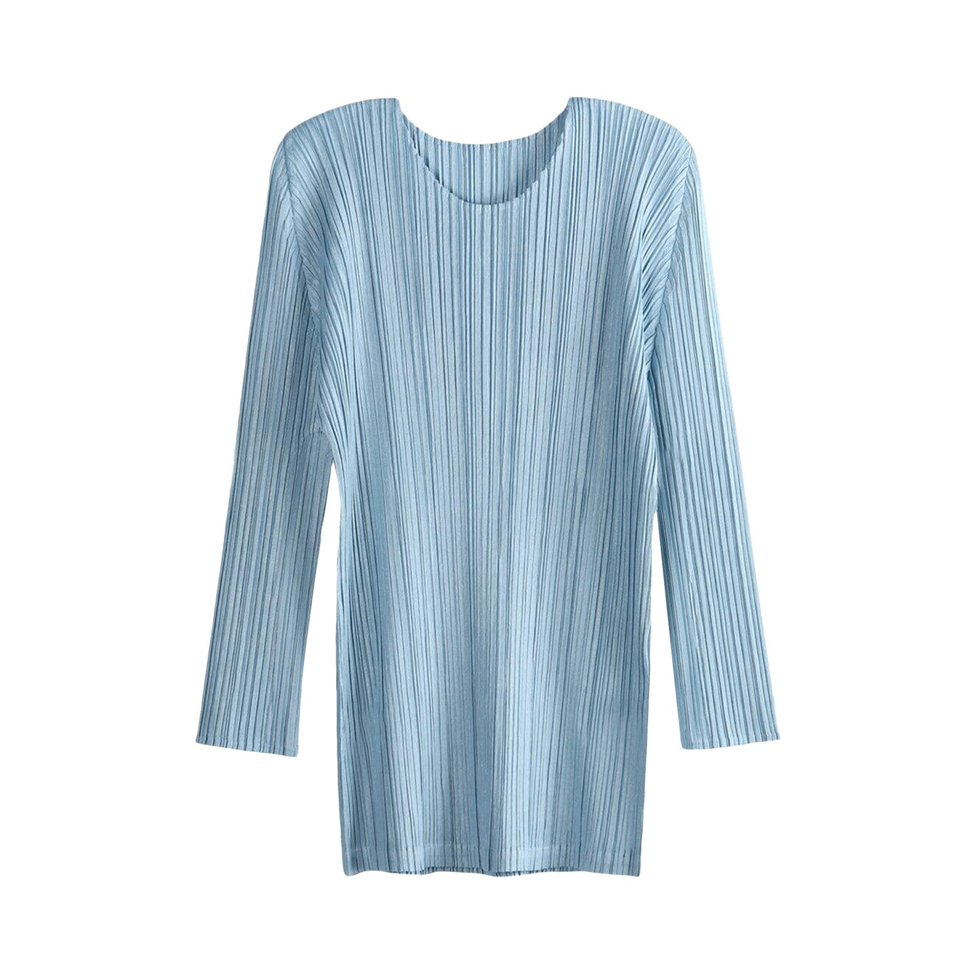 PLEATS PLEASE ISSEY MIYAKE｜ (PP56JK281-13) Buy Pleats Please Issey Miyake Mellow Pleats Shirt 'Blue