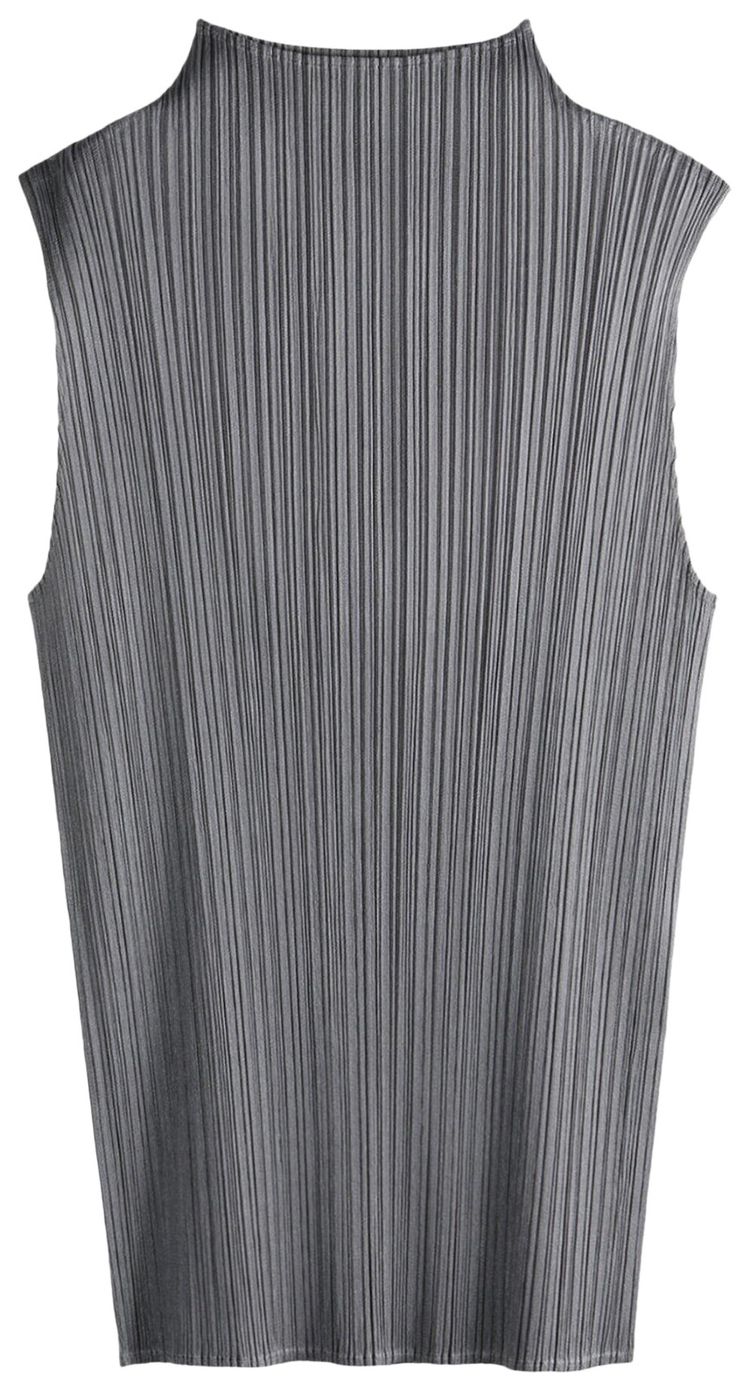 Pleats Please Issey Miyake Basics May Shirt Grey