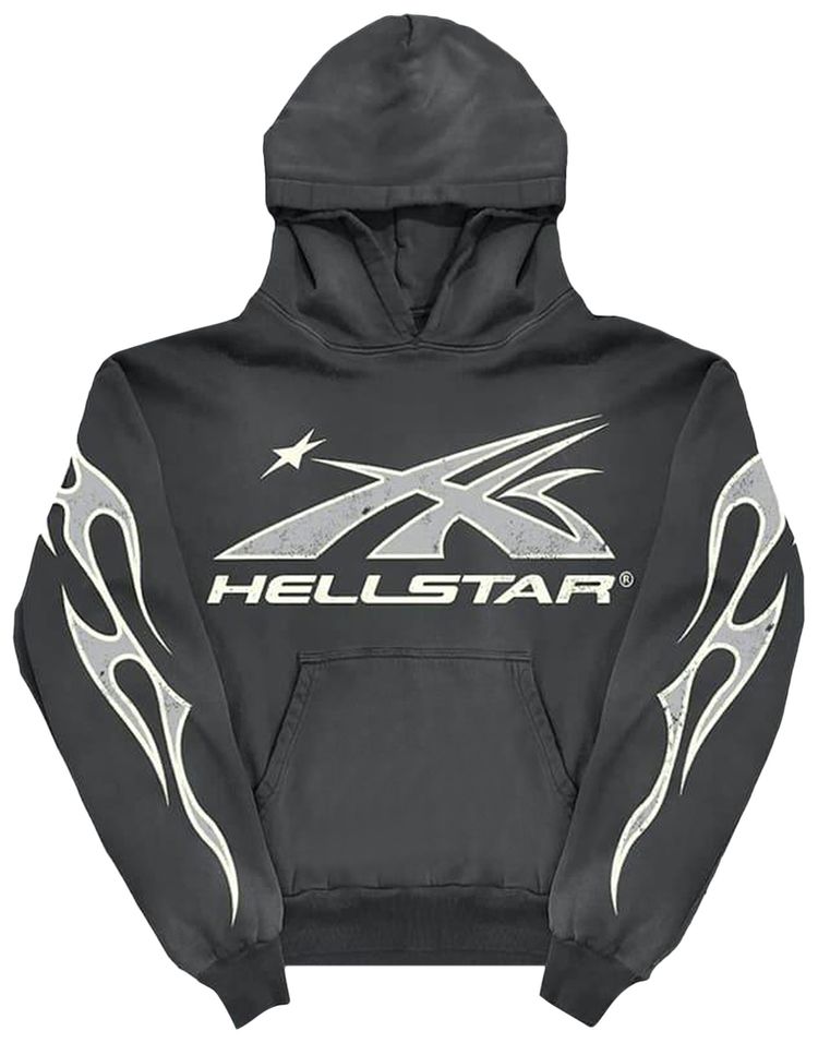 Hellstar Sports Hoodie Grey