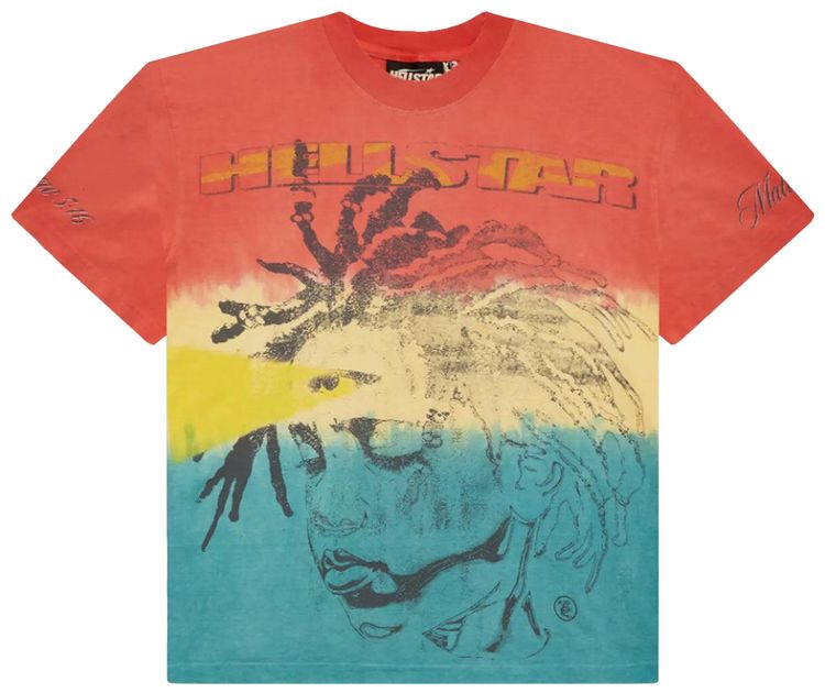 Hellstar Rasta T Shirt Multicolor