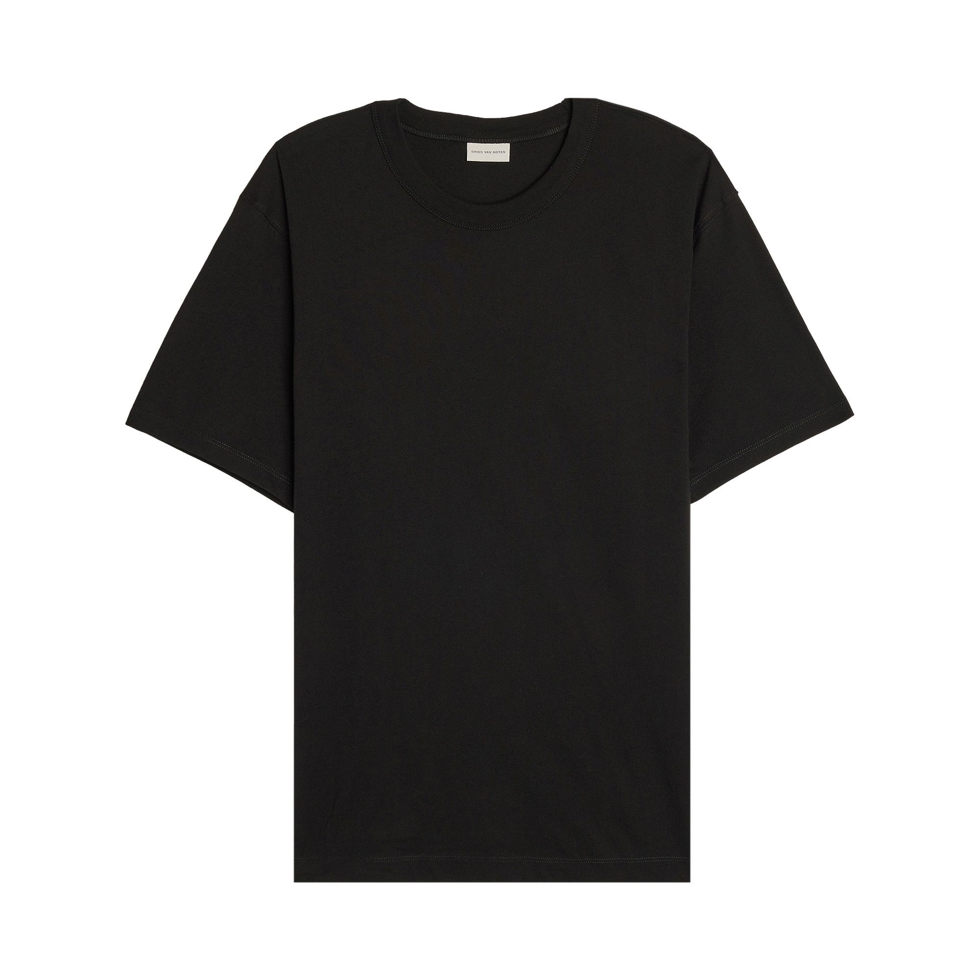 Buy Dries Van Noten Medium Fitted T-Shirt 'Black' - 251