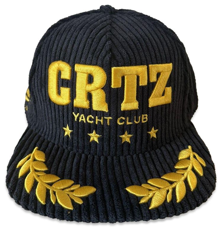Corteiz x Soho Yacht Club Crtz Cap  Black
