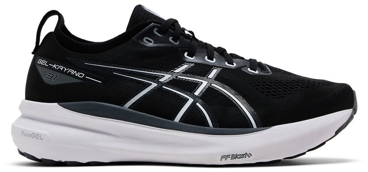 Asics Gel Kayano 31 Extra Wide Black White
