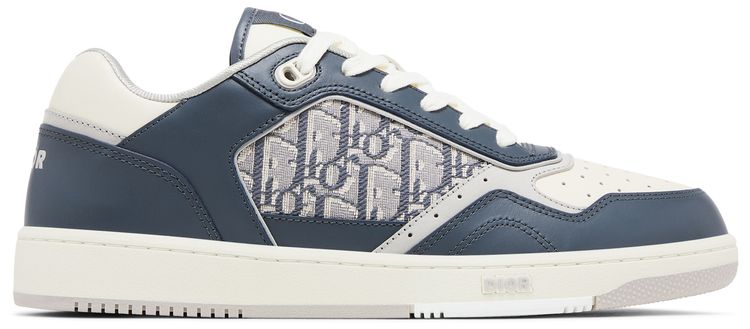 Dior B27 Low Dior Oblique   Deep Grey Cream