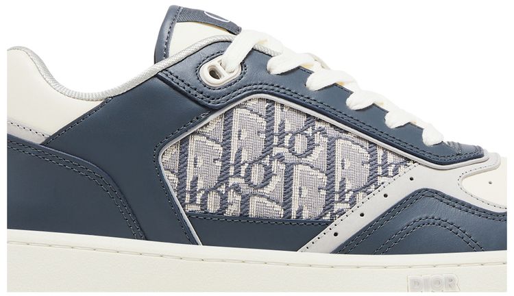 Dior B27 Low Dior Oblique   Deep Grey Cream