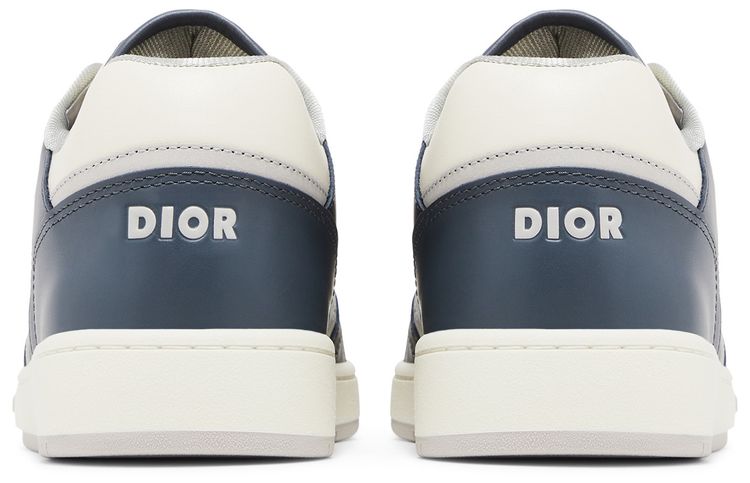 Dior B27 Low Dior Oblique   Deep Grey Cream