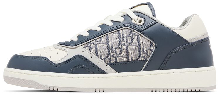 Dior B27 Low Dior Oblique   Deep Grey Cream