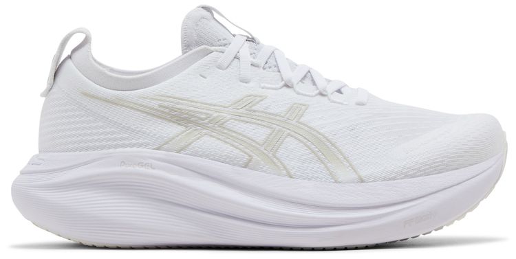 Asics Wmns Gel Nimbus 27 White Glacier Grey