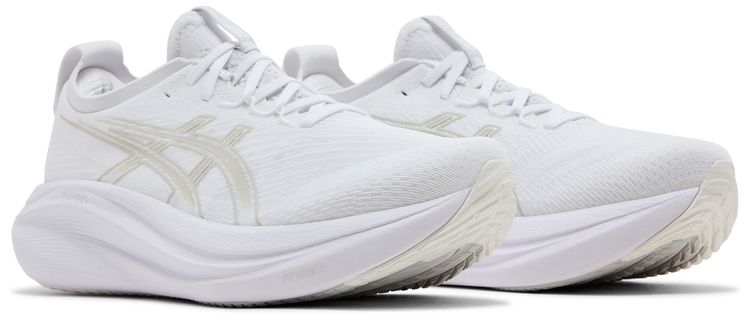 Asics Wmns Gel Nimbus 27 White Glacier Grey