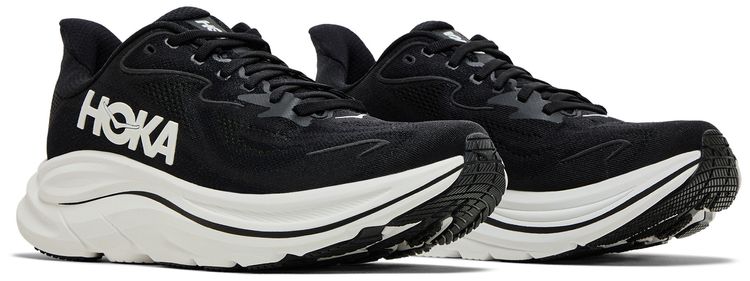 HOKA Clifton 10 Black White