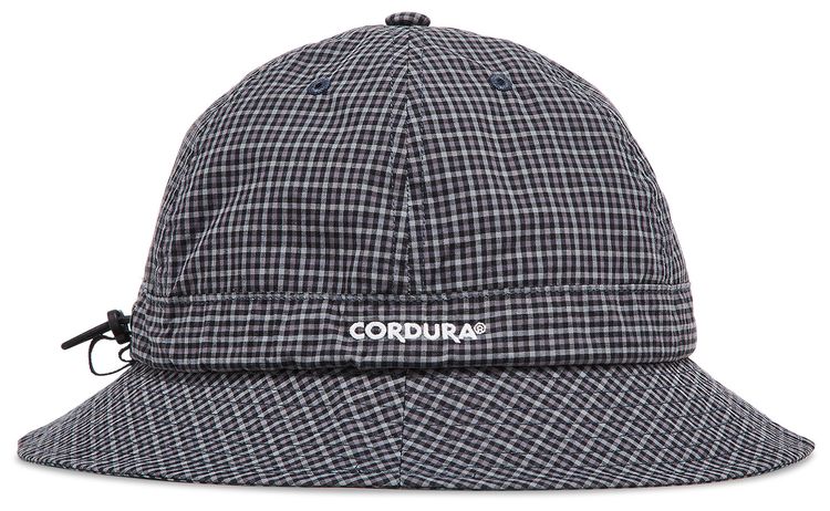 Supreme x Cordura Plaid Bell Hat Black