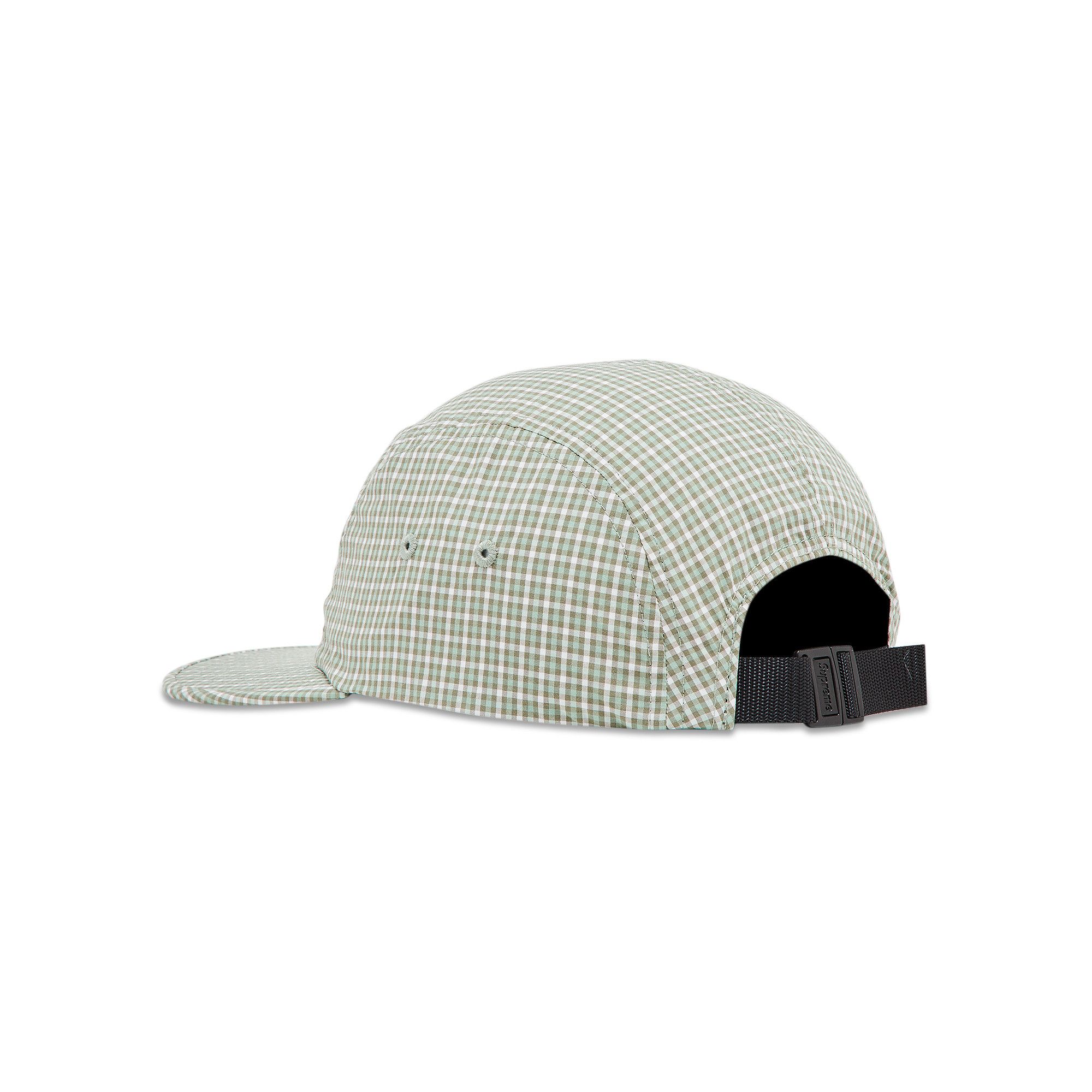 Supreme Cordura Plaid Camp Cap (SS25) - $54