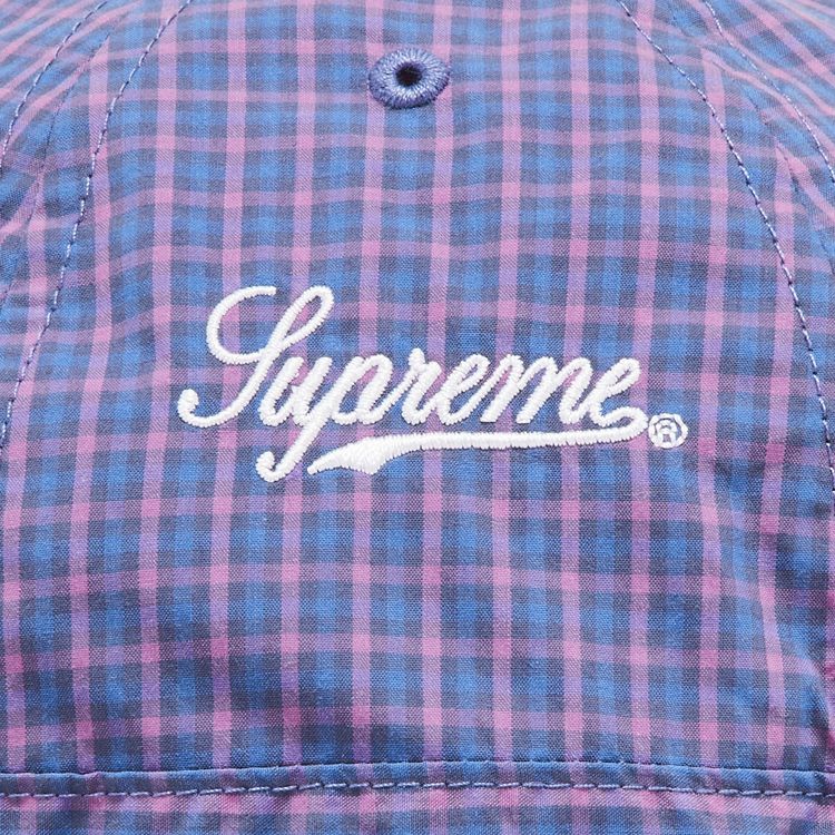 Supreme x Cordura Plaid Bell Hat Blue