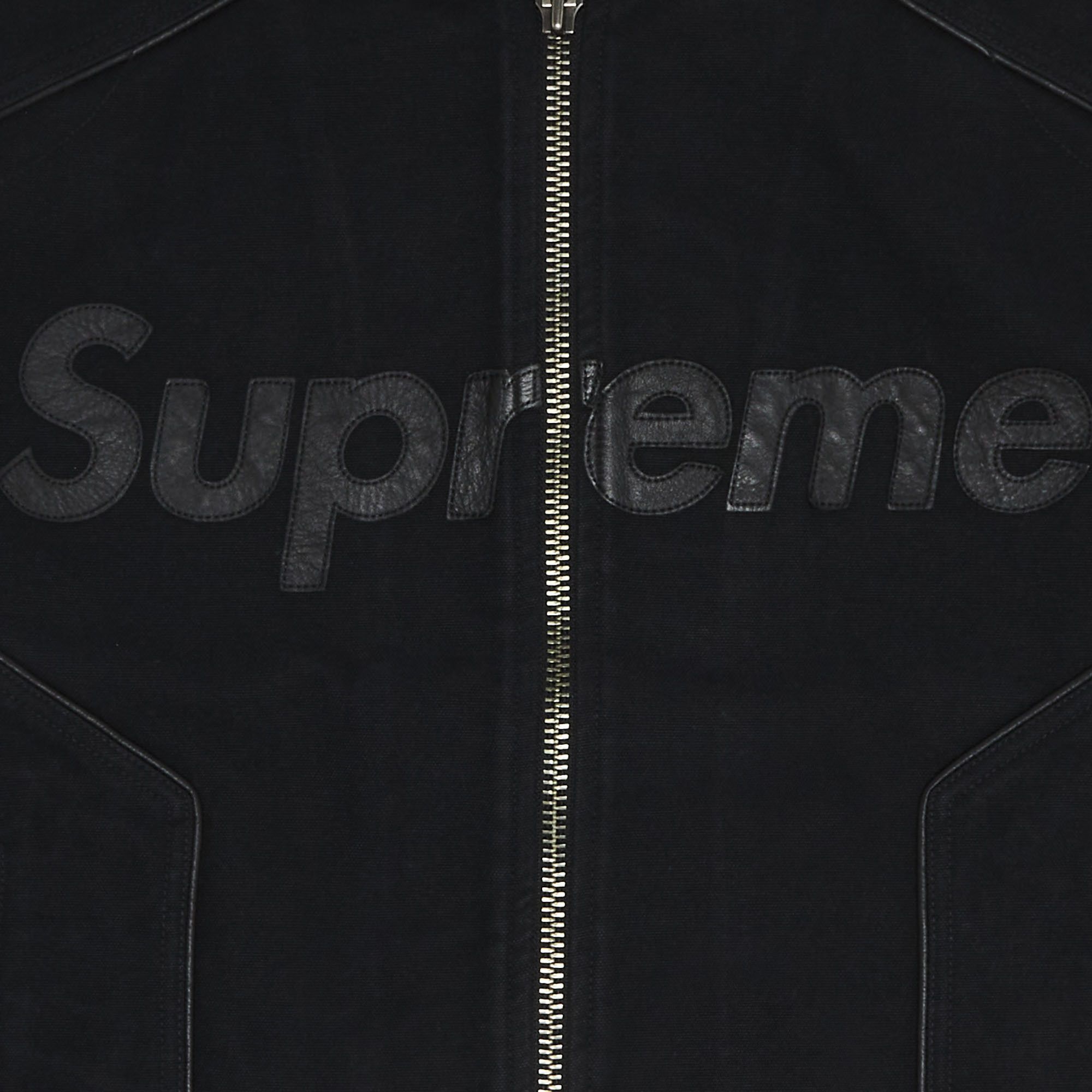 Supreme Vanson Cordura Cotton Jacket 黒 M Supreme Vanson Leathers Cordura Mesh Jacket Black Men's