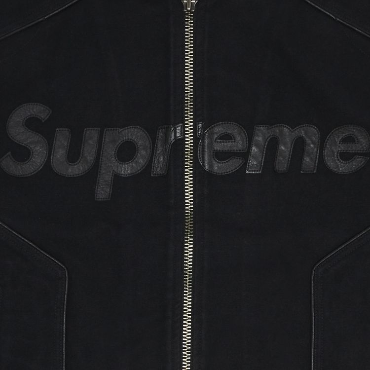 Supreme x Vanson Leathers x Cordura Cotton Jacket Black