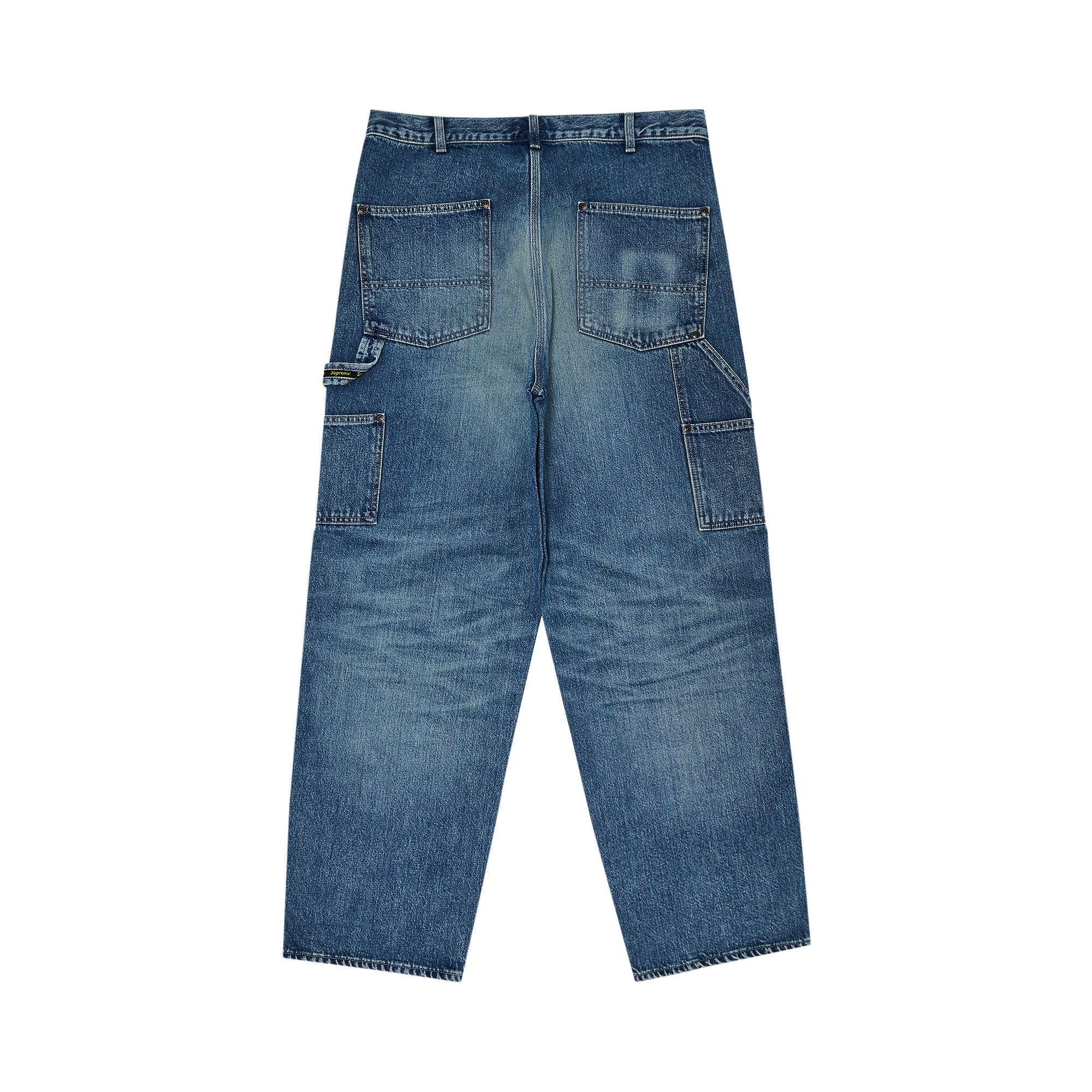 パンツ Supreme Patched Denim Painter Pant \"Blue Buy Supreme Patched Denim Painter Pant Blue - Novelship