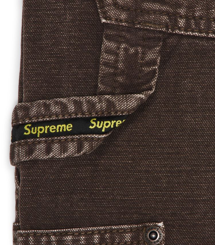 Supreme Worn Double Knee Painter Pant Brown