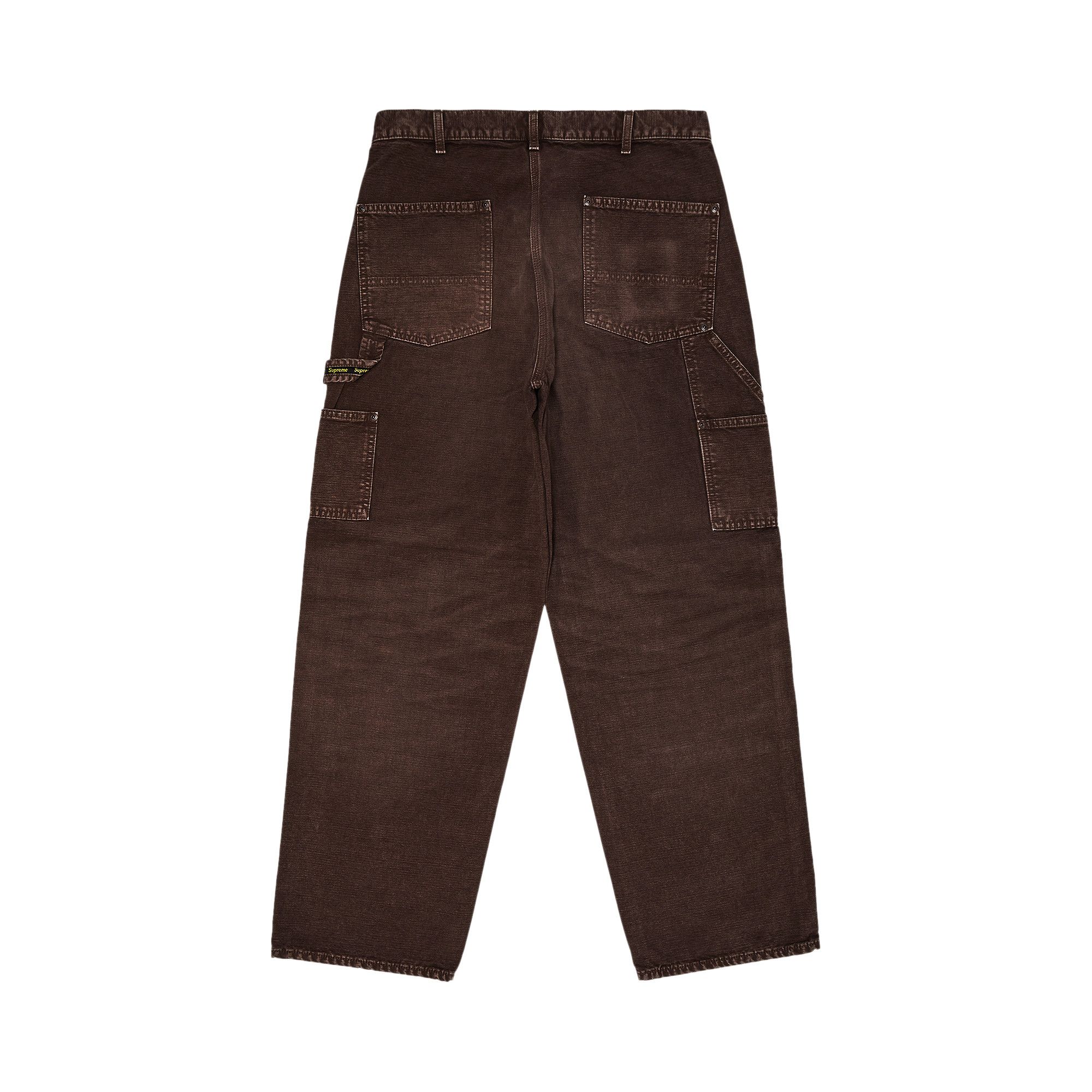 Buy Supreme Worn Double Knee Painter Pant 'Brown' - SS25P11 BROWN