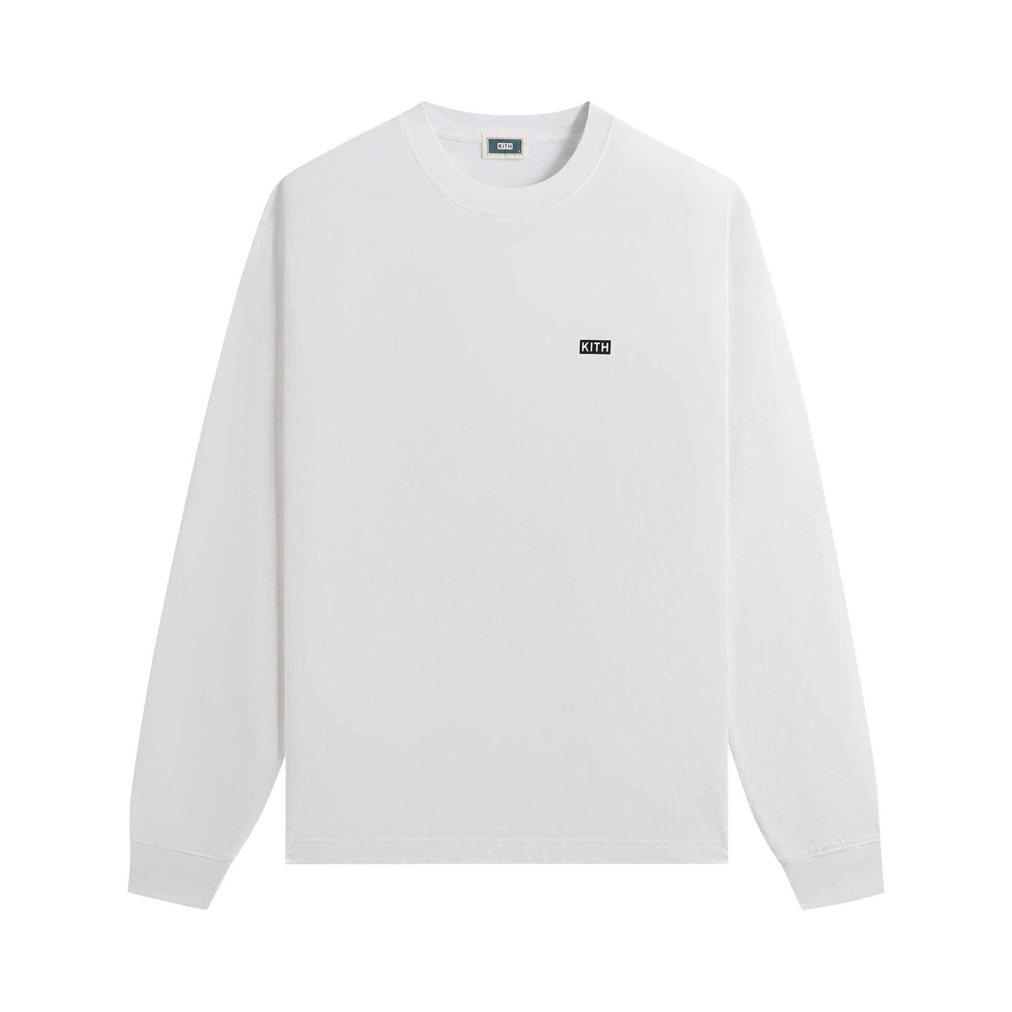 Buy Kith Long-Sleeve Lax Tee 'White' - KHM032155 101 | GOAT UK