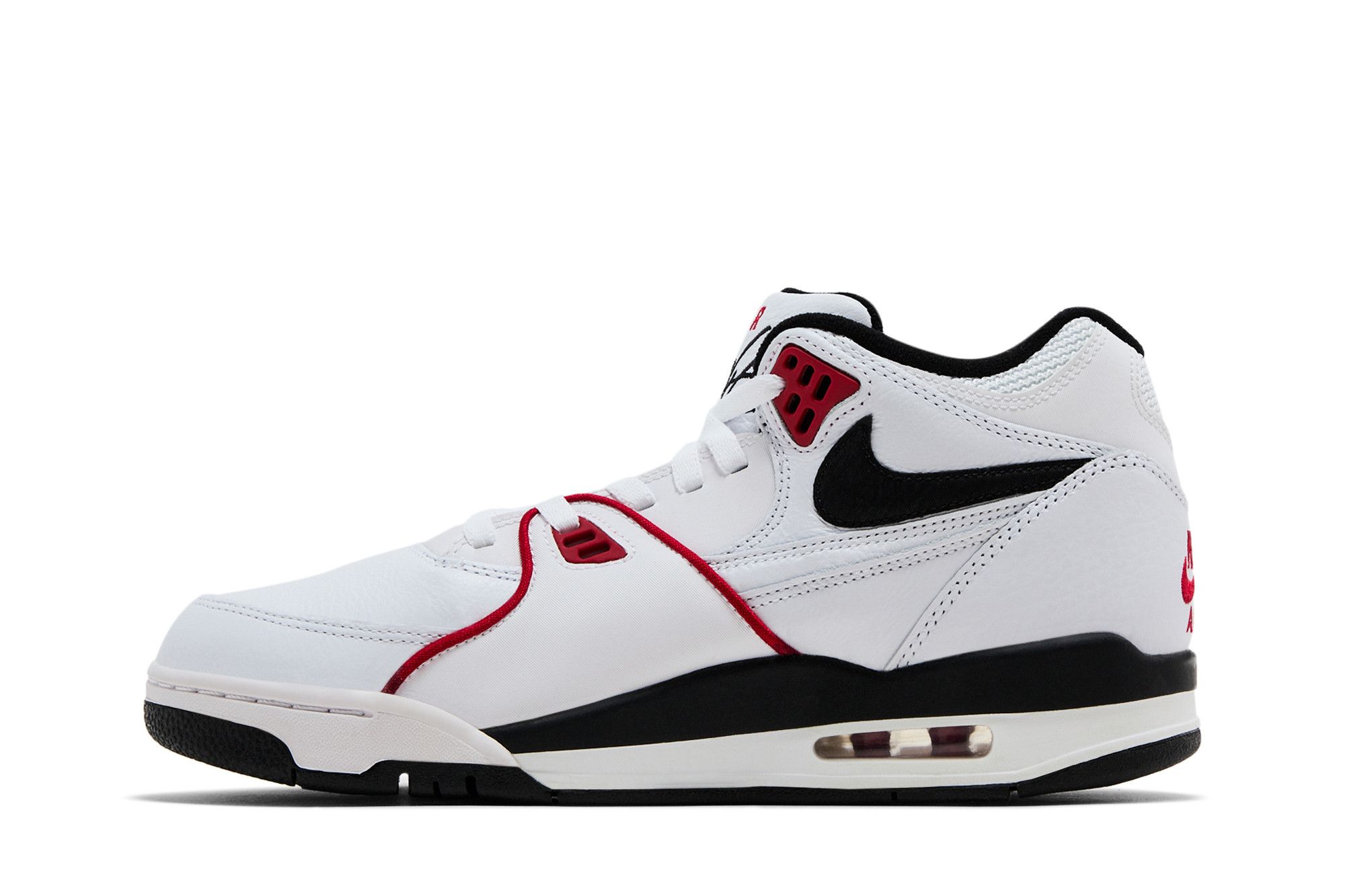 Buy Nike Air Flight 89 'White Black Red' - FD9928 101 | GOAT