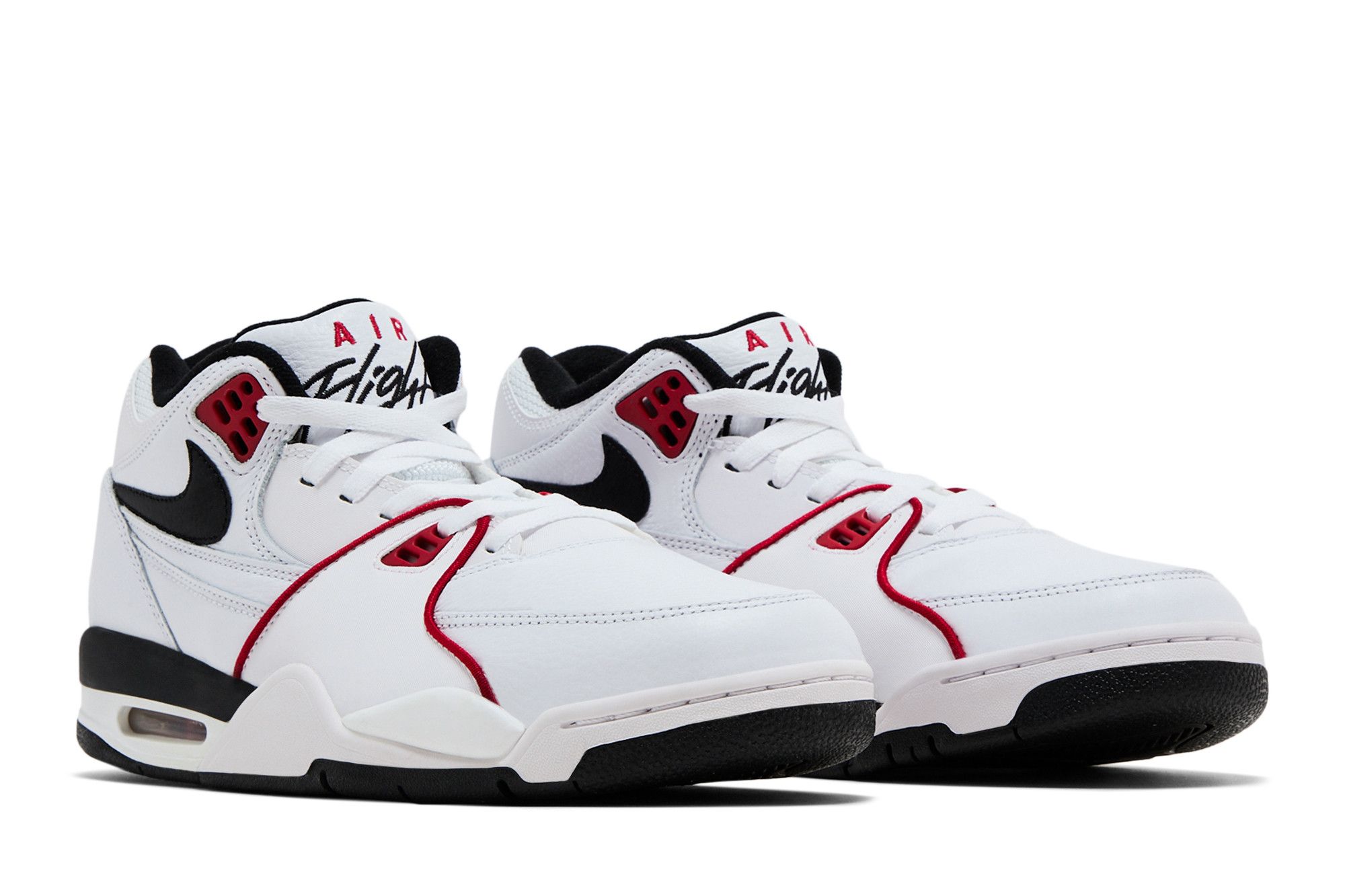 Buy Nike Air Flight 89 'White Black Red' - FD9928 101 | GOAT