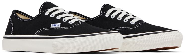 Palace x Vans Skate Authentic Black White